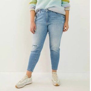 Anthro Pilcro Skinny High Rise Skinny Jeans 26W